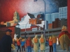 Downtown Fortress (Red and Blue)